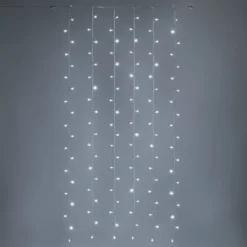 Tenda Smart Connect, 1 x h. 2 metri, 120 led bianco freddo