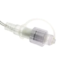 Tenda 2 x h 1 m, 84 maxiled bianco caldo, cavo trasparente, prolungabile