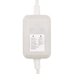 Trasformatore con Controller Connect+ fino a 2400 led, giochi di luce e luce fissa, cavo bianco