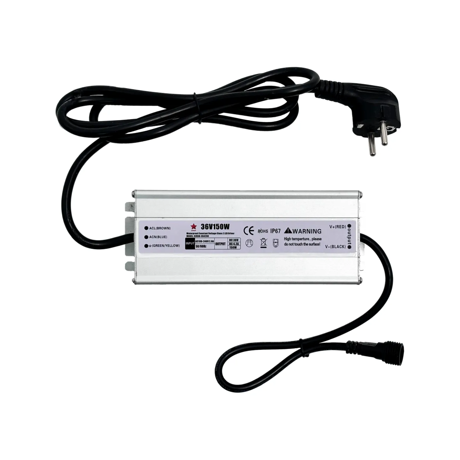 Trasformatore per luci decorative, 36 volt DC, Max 150 watt