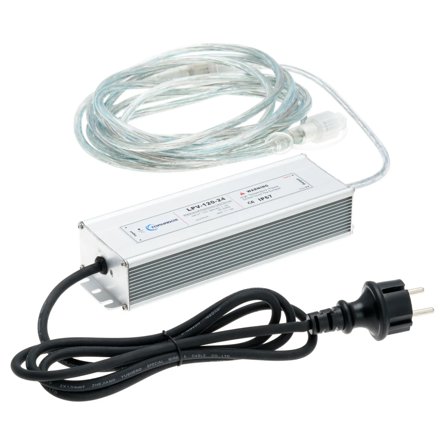 Trasformatore PL24V, 24 Volt con AC/DC, 120 Watt