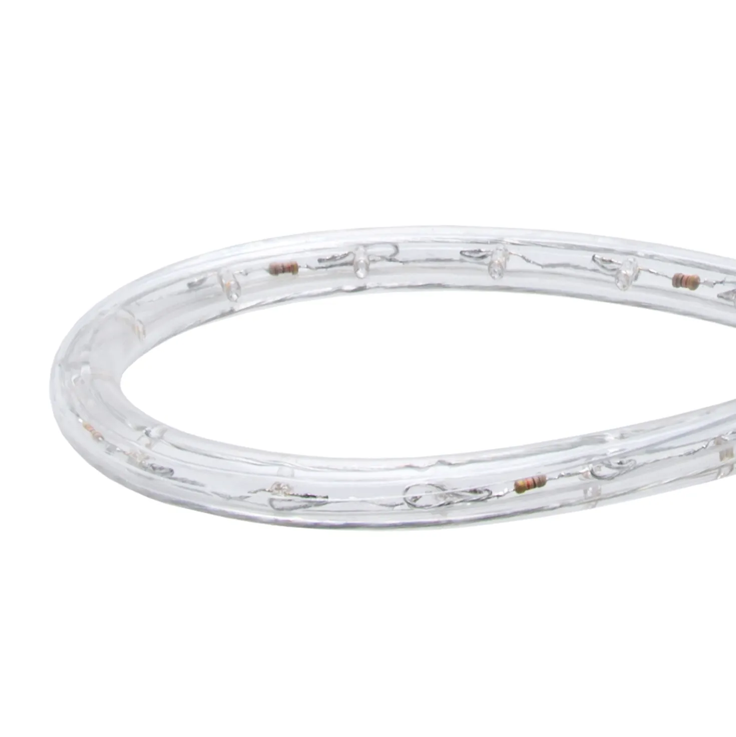 Tubo luminoso, 13 mm, 230 volt, 45 m, led bianco caldo