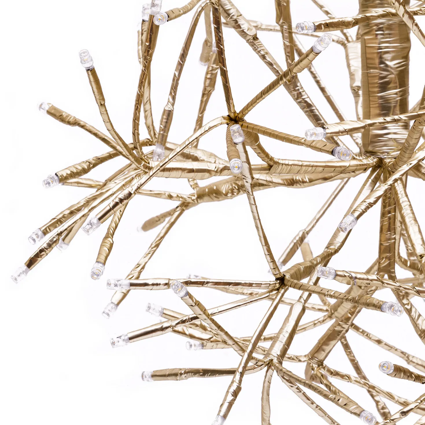 TWIGball Champagne, Ø 35 cm, 120 led bianco caldo
